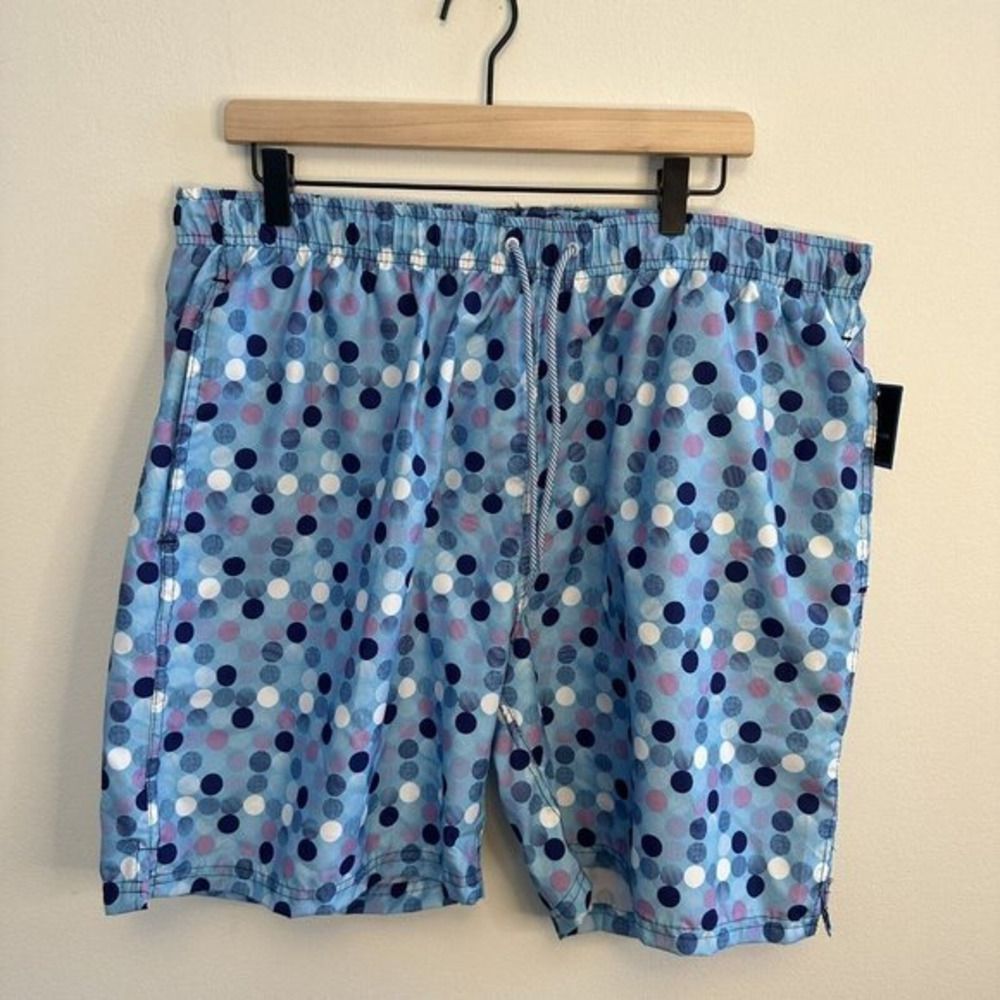 New NWT Tailorbyrd Light Blue Board Shorts Swim Trunks Suit Size XXL 2XL‎